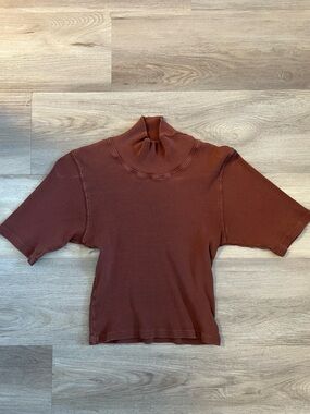 Big Bud Press Crop Turtleneck